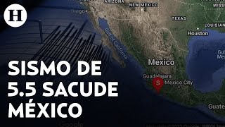 ÚltimaHora  Se activa alerta sísmica en la Ciudad de México se registra un sismo preliminar de 55 [upl. by Phippen]