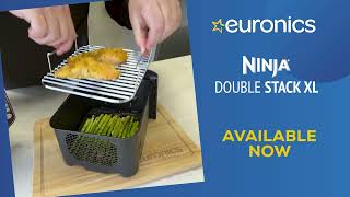 The New Ninja Double Stack XL Air Fryer  SL400UK [upl. by Adlev]