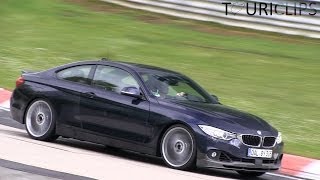 2015 Alpina D4 Biturbo amp B4 Biturbo testing on the Nürburgring [upl. by Liartnod]