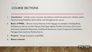 Learn VHDL Course Overview [upl. by Anelej594]
