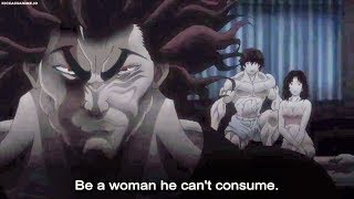 Yujiro Hanma wants Baki to do with Kozue to become Stronger  BAKI 2018 EPISODE 17 ENGLISH SUBBED [upl. by Shotton]