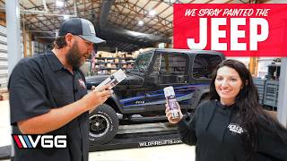 We SPRAY PAINTED My Jeep Wrangler Impressive Results For CHEAP [upl. by Laehplar]