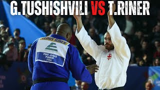 Guram Tushishvili vs Teddy Riner  European Club Championships Gori 2022 [upl. by Inava]