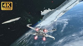 Epic Space Battle of Naboo  Star Wars Battlefront 2 [upl. by Nylaroc]