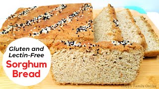 Vegan Gluten free Sorghum Bread Jowar Atta with plant based milk  Easy amp Delicious Recipe Knead [upl. by Eiramanin]