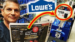 BEST Lowes Christmas 2023 Gift Ideas Doorbuster Deals Clearance [upl. by Annissa143]