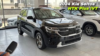 Kia Seltos HTK Plus iVT 2024 Price amp Features ❤️ kia Seltos New Update 2024 [upl. by Abebi]