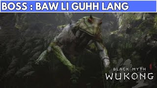 BLACK MYTH WUKONG BOSS  CHEF YAOGOUAI BAW LI GUHH LANG  FULL FIGHT  COMBAT [upl. by Solahcin506]