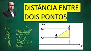 Calcular a distância entre dois pontos  Geometricando [upl. by Savinirs]