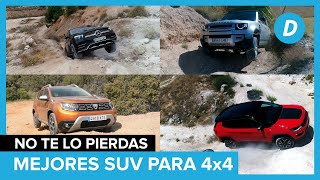 Los 8 mejores SUV para hacer 4x4  Review en español  Diariomotor [upl. by Esdnil]