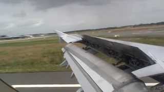 AIR FRANCE A321 Landing in Bordeaux Mérignac with Turbulence LFBDBOD RWY 23 [upl. by Nylakcaj]