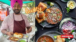 Sardar ji ka quality street food in jalandhar SinghVadaPav [upl. by Mixam]