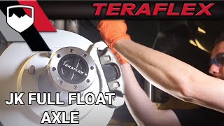 TeraFlex Full Float Axle [upl. by Aelhsa134]