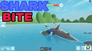 SHARK BITE LETS GET SOME SHARK TEETH ROBLOX [upl. by Adoree]