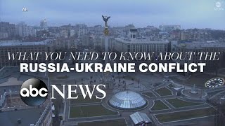 What you need to know about the RussiaUkraine conflict [upl. by Illona]