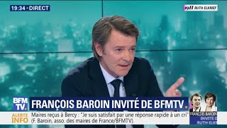 Gilets Jaunes François Baroin rappelle que quotlordre public est la responsabilité de lÉtatquot [upl. by Kurt656]