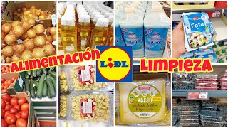 LIDL 🛒PROMOCIÓN SEMANAL ALIMENTACIÓN DROGUERÍAQUESOSCARNEFRUTALIMPIEZA Y MÁS Amunaysuscosas [upl. by Anbul]