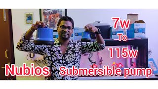 Nubios submersible pump review in tamil  sump motor  sumpfilter pump motor diy video tamil [upl. by Etnauq]