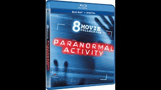 Unboxing the Paranormal Activity 8 Movie Collection on Bluray [upl. by Etnovad]