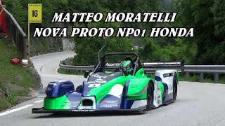 SALITA TRENTO  BONDONE 2024  MATTEO MORATELLI  NOVA PROTO NP01 HONDA  VIDEOCLIP BELLUNOVIDEO [upl. by Harras]