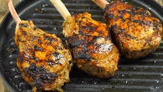 Grilled Veal Chops [upl. by Nahamas]