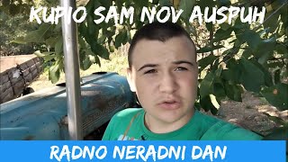 RADNO NERADNI DAN sečemo šašukupio sam nov auspuh [upl. by Sualk]