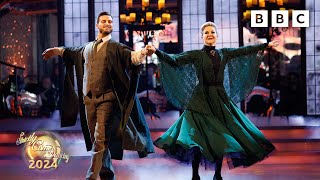 Sarah Hadland and Vito Coppola Viennese Waltz to Hedwigs Theme from Harry Potter ✨ BBC Strictly 2024 [upl. by Lyred]