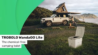 The brandnew TROBOLO WandaGO Lite composting toilet for on the go 🚽 💚 [upl. by Fougere]