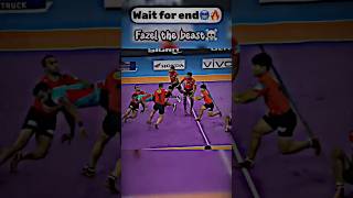 Fazel Atrachali best tackle 💀🥵 shorts kabaddi kabaddilive [upl. by Narej]