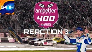 2024 AmBetter 400 REACTIONS [upl. by Annairdna281]