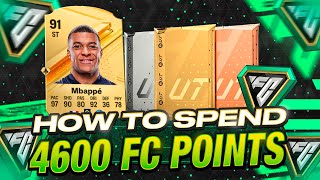 How to Correctly spend 4600 FC Points in EA FC 24 [upl. by Adamski]