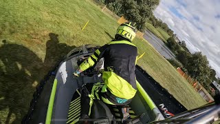 F1 Hovercraft racing EHC Final Whittlebury Park 2023 [upl. by Yffat802]