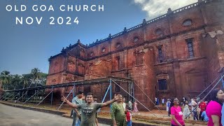 Old goa church feast preparations  Vlog 148 [upl. by Aicertap]