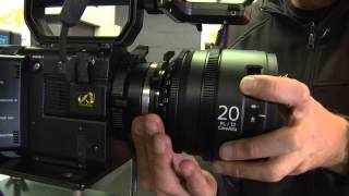 Comparison between the Sony Cine Alta primes Zeiss Ultraprimes and Zeis CP2 Compact lenses [upl. by Ecela]