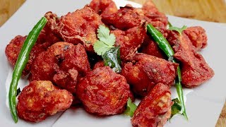 GOBI 65 Crispy Cauliflower 65 Restaurant Style  Spicy Gobi 65  Gobi Chilli [upl. by Risley]