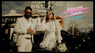 Las Vegas Wedding amp Elopement Videographer  A Little White Chapel Elvis Elopement Video [upl. by Eniger269]