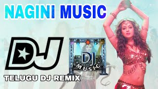 NAGINI MUSIC TELUGU REMIX  Non Stop nagini Arjun DJ songs telugu dj telugudj viral 2024dj [upl. by Eceinart]