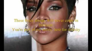 RihannaUmbrella Acoustic Full HQ instrumental with lyrics [upl. by Nnairam]