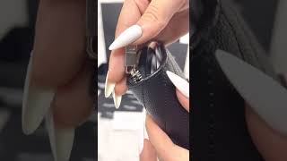 CASSANDRE SAINT LAURENT MATELASSÉ COMPACT ZIP AROUND WALLET GRAIN DE POUDRE EMBOSSED LEATHER UNBOX [upl. by Ahc]