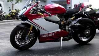 Customized Ducati 1199 Panigale S Tricolore Walkaround at Euro Cycles of Tampa Bay [upl. by Enail]