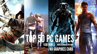 Top 50 Games for Intel i3 4Gb ram No Graphics Card [upl. by Teak637]