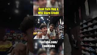 Beat FaZe Rug amp Win Store Credit 😳 🏀 👟 [upl. by Roer]