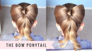 Bow Ponytail by SweetHearts Hair [upl. by Illene]