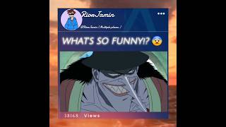 Whats So Funny onepiece strawhats arlongpark arlong bellemere jaws [upl. by Hanni]