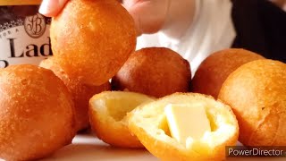 【ASMR】揚げバターとちょっと笑える話【咀嚼音｜eating sounds｜MUKBANG｜먹방】Deepfried butter [upl. by Erodasi]