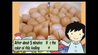 Delicious method of cooking ball konjac [upl. by Elnore]