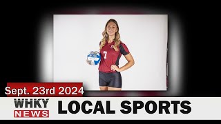 VOGENS PLAY HELPS LR VOLLEYBALL TO BEST START  WHKY News  Local sports for Monday 92324 [upl. by Teplica]