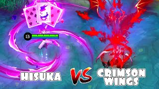 Cecilion Hisuka HxH VS Crimson Wing Collector Skin Comparison [upl. by Audrey]