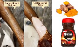 Homemade Body Scrub Recipe for Sun Tan Removal  DIY Scrub for Glowing Face amp Body  Body Polishing [upl. by Yrelbmik]