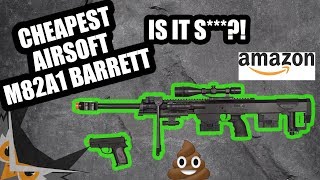 CHEAPEST M82A1 BARRETT  UKARMS P1050 AIRSOFT [upl. by Nollat770]